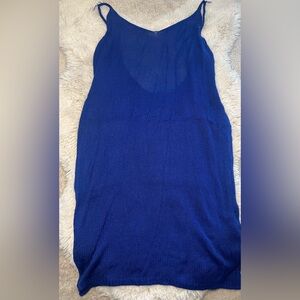 Blue Swimwear Cover-up